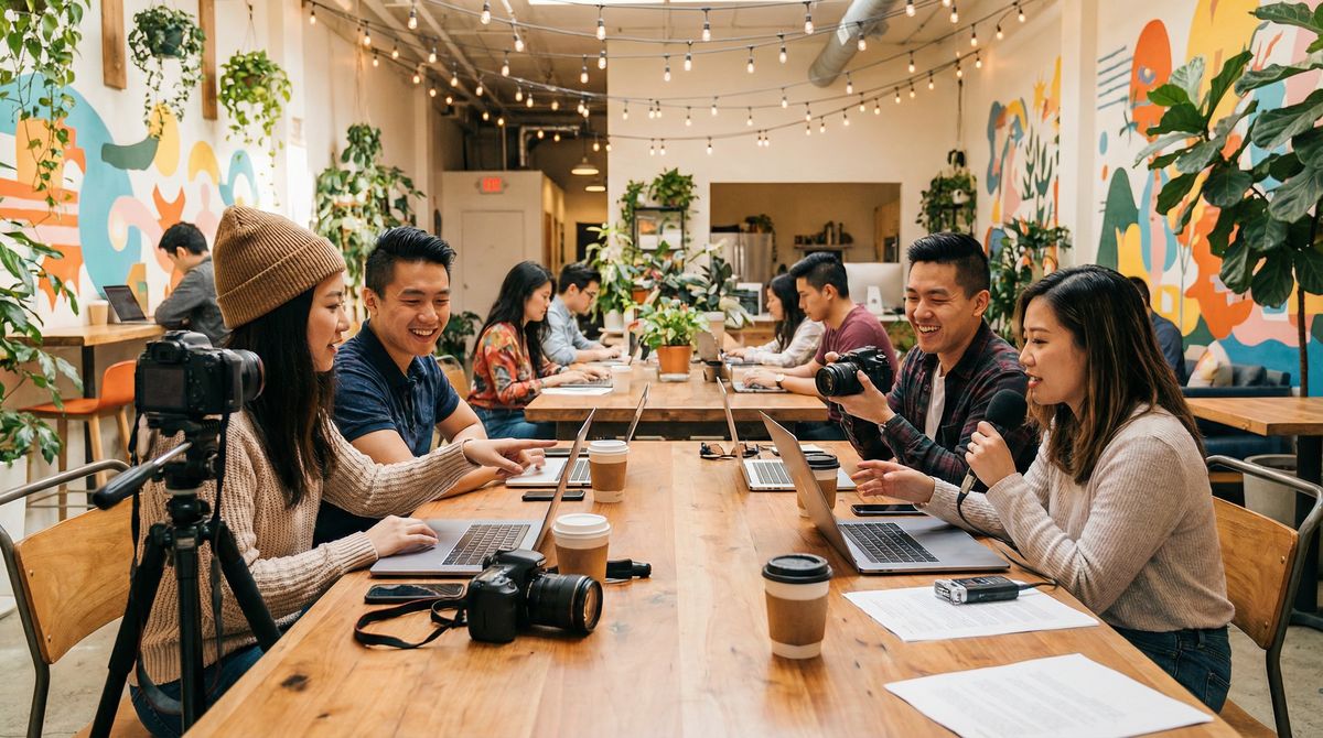 蘑菇视频创作者社区